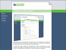 Tablet Screenshot of legis.oktala.com.br